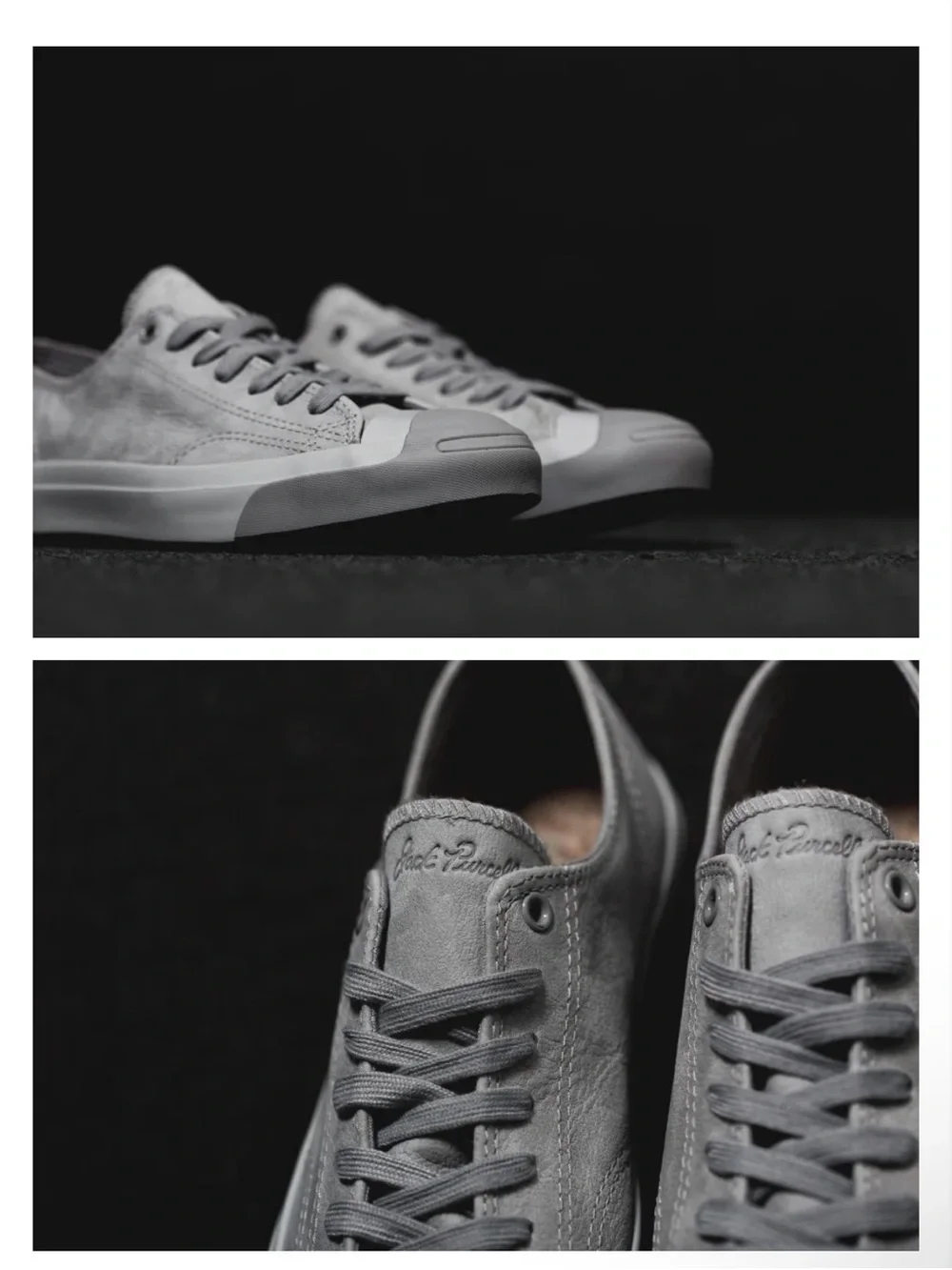Converse x Jack Purcell Jack Ox Dolphin Low-Top Lace-Up Sneakers 149921C - Picture 2 of 8